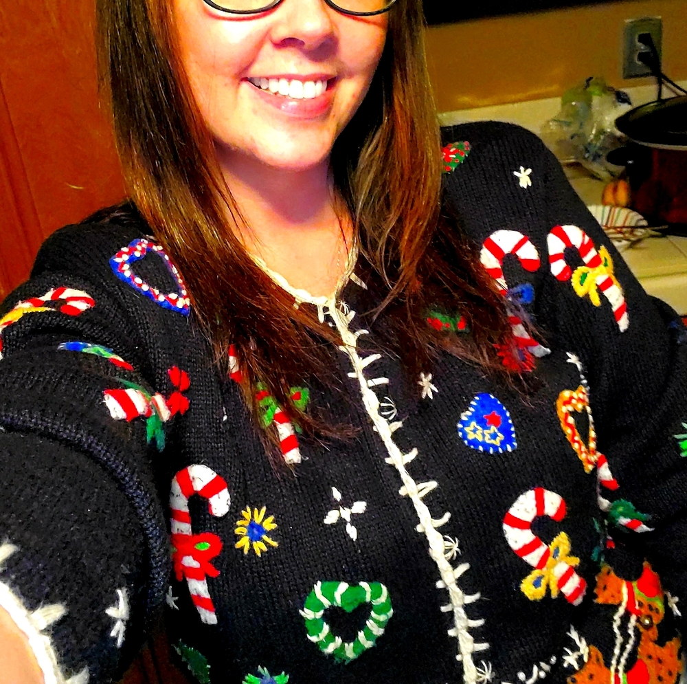 Christmas sweater.